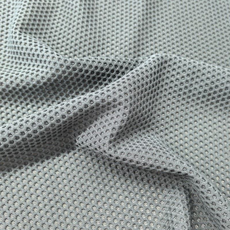 Semi-Dull Polyester Bubble Grid Fabric With Spandex suppliers